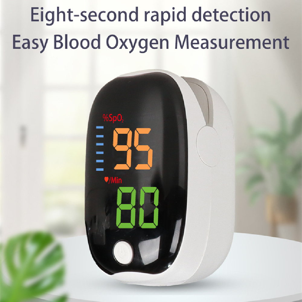 Portable Finger Clip Pulse Saturation Detector