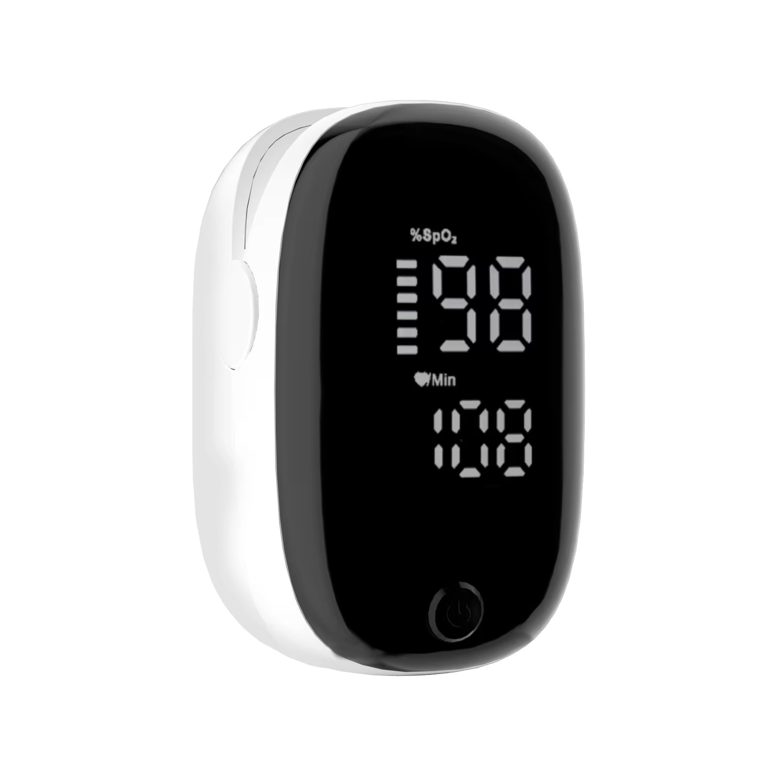 Portable Finger Clip Pulse Saturation Detector
