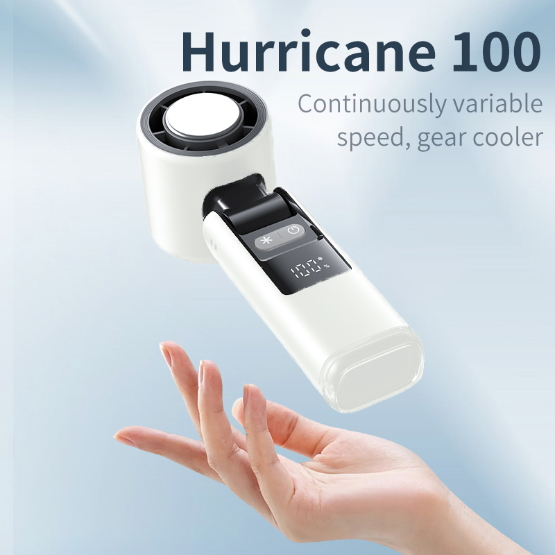 Portable Handheld Fan, Speed Adjustable Turbo Mini Fan, Reduced Temperature Mode