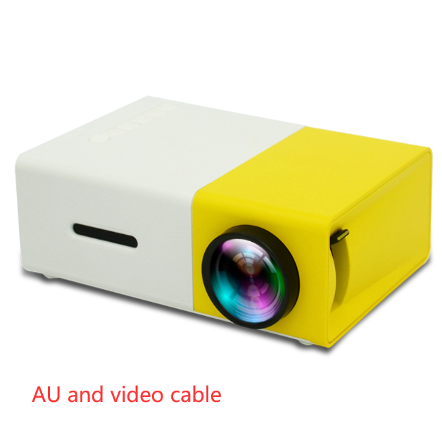 Proyector portátil 3D Hd Led cine en casa cine compatible con HDMI proyector de Audio Usb Yg300