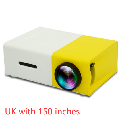 Proyector portátil 3D Hd Led cine en casa cine compatible con HDMI proyector de Audio Usb Yg300