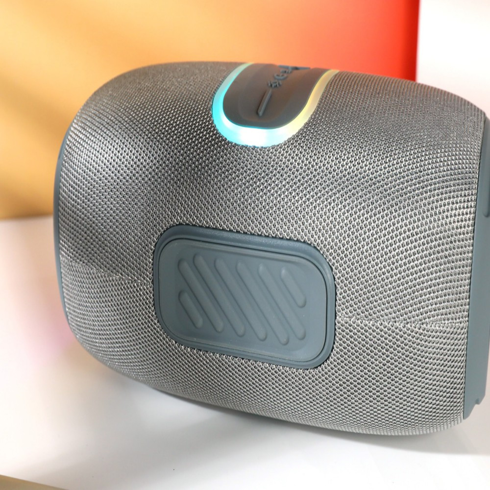 Tragbare Lautsprecher mit dynamischen, bunten LED-Leuchten, Bluetooth-Lautsprecher für Zuhause, draußen und