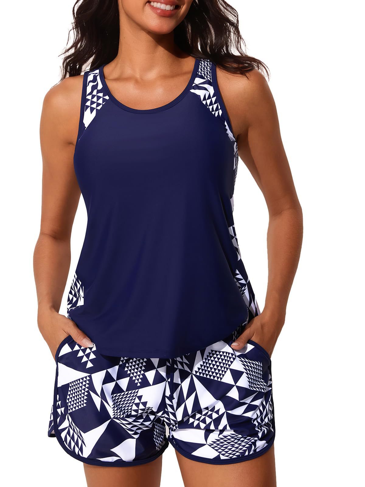 Printed Skirt-style High-end Bikini For The Beach Quick-drying