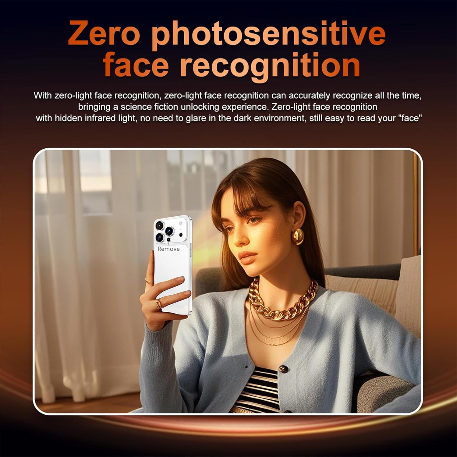 Pro Max 5G Android 15 Smartphone, 6.8in FHD- Display, 8GB RAM - 256GB Storage, 72MP Front