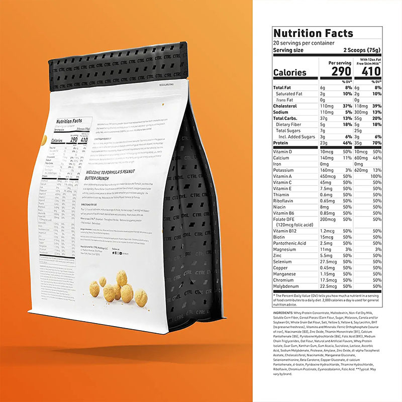Protein Meal Substitute Milk Shake
