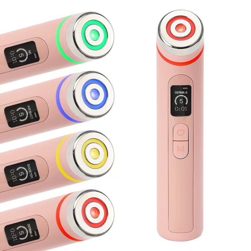 Red And Blue Light Lifting & Firming Microcurrent Beauty Device