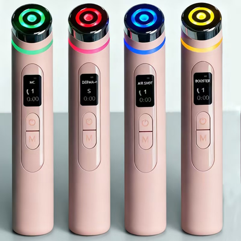 Red And Blue Light Lifting & Firming Microcurrent Beauty Device
