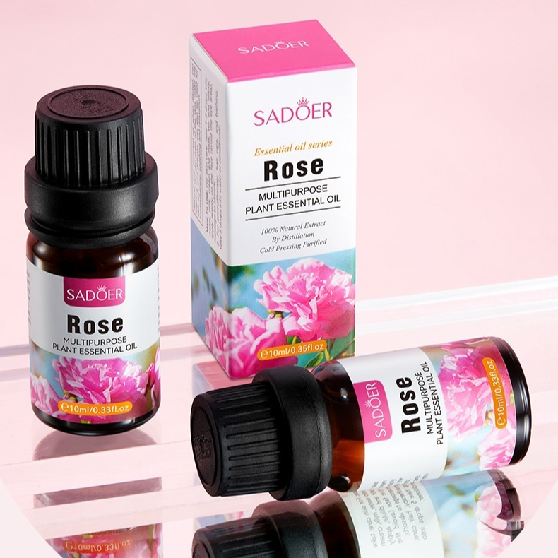 Rose Essential Oil Moisturizes The Body With Whitening Skin Colors