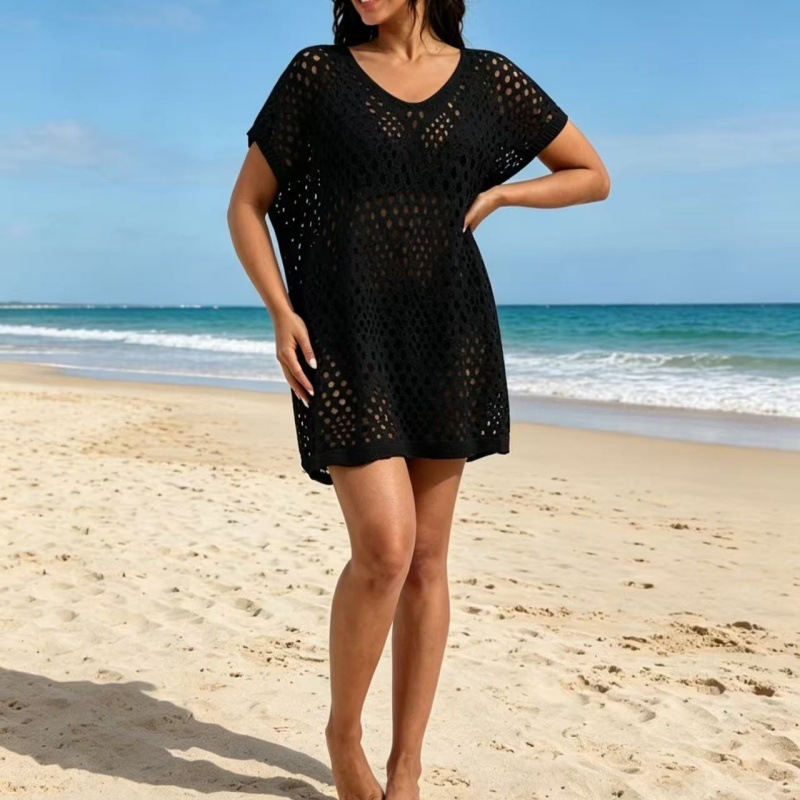 Round-neck Pullover Hollow-out Fashion Minimalist Blouse
