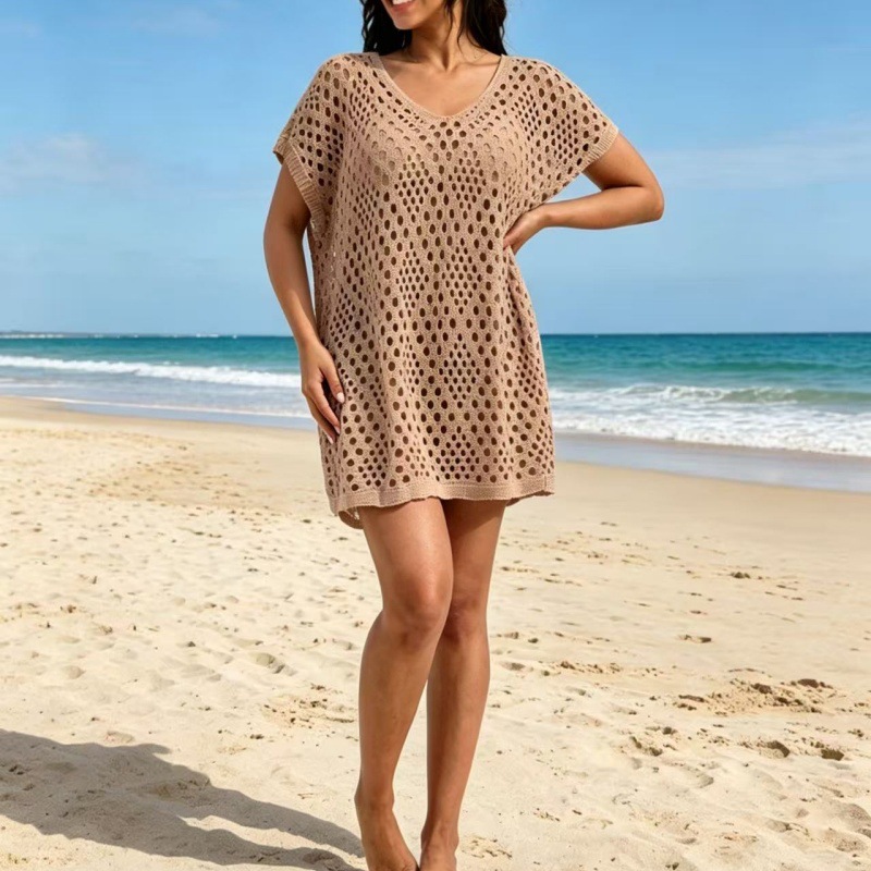 Round-neck Pullover Hollow-out Fashion Minimalist Blouse
