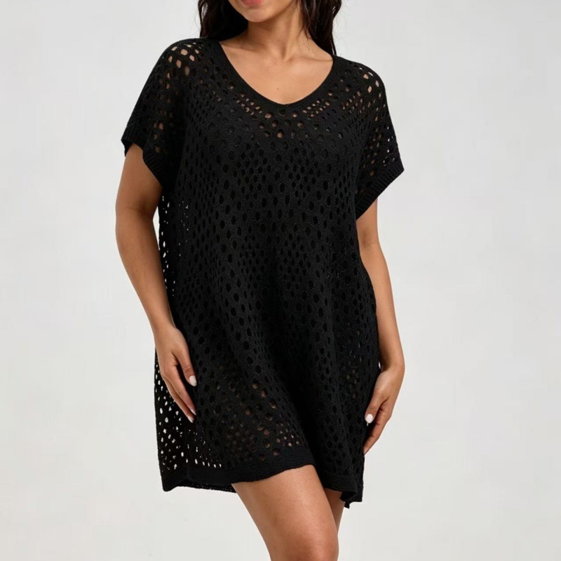Round-neck Pullover Hollow-out Fashion Minimalist Blouse
