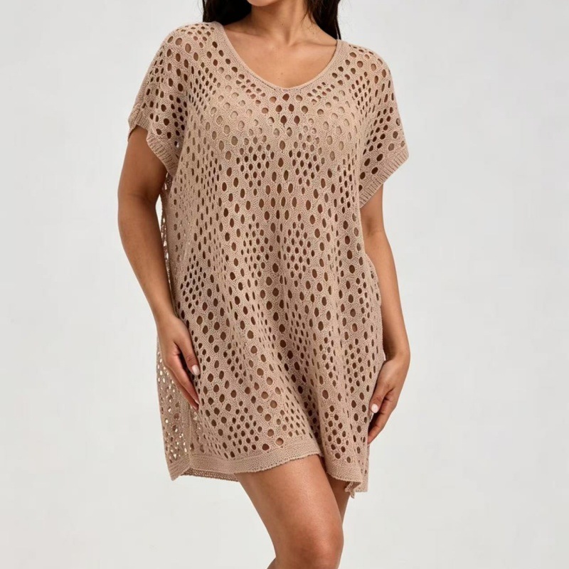 Round-neck Pullover Hollow-out Fashion Minimalist Blouse