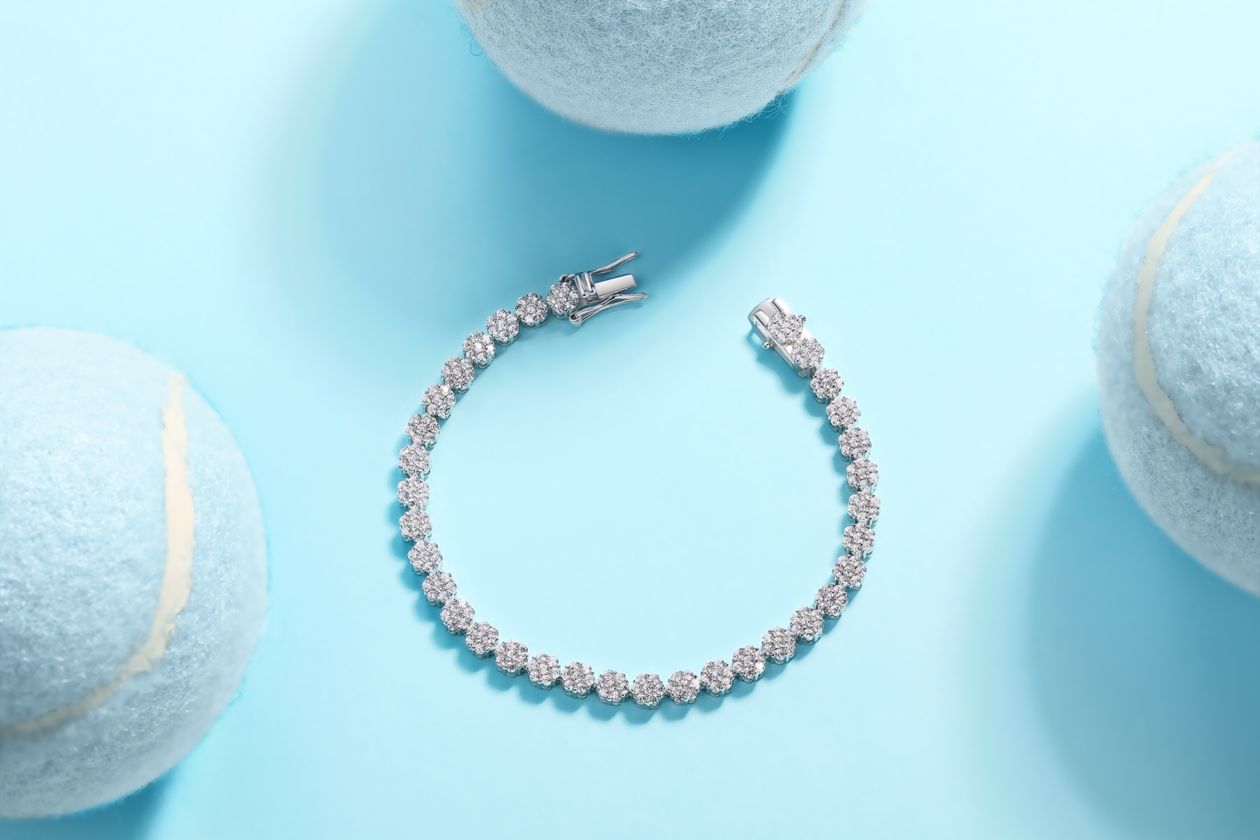 Set With Top-quality Moissanite, This Luxurious And Fashionable Light Luxury Trend Jewelry