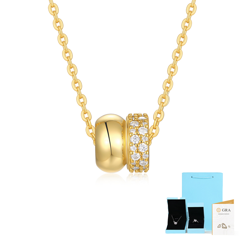 Set With Top-quality Moissanite, This Luxurious And Fashionable Light Luxury Trend Jewelry