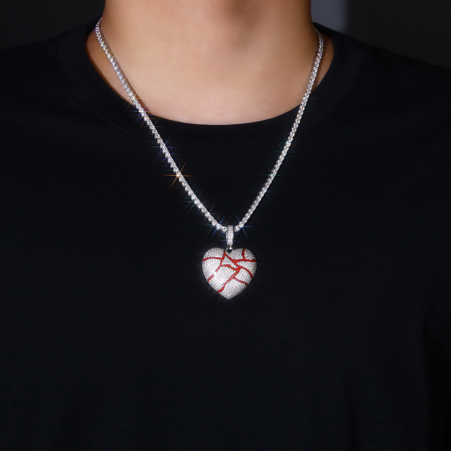 Set With Top-quality Moissanite, This Luxurious And Fashionable Light Luxury Trend Jewelry