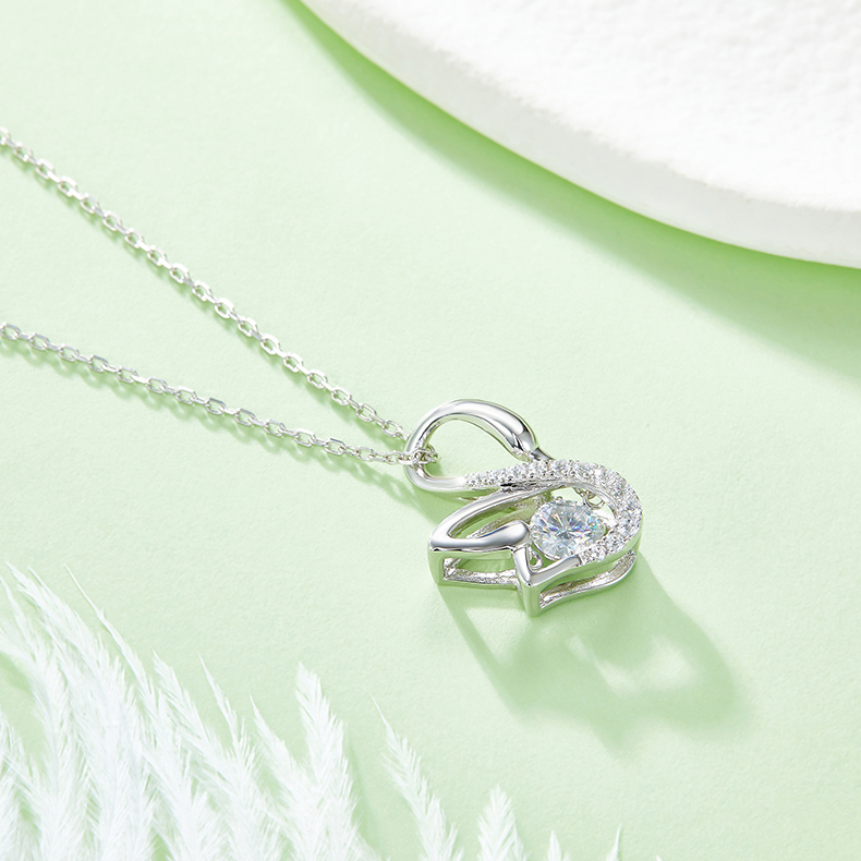 Set With Top-quality Moissanite, This Luxurious And Fashionable Light Luxury Trend Jewelry