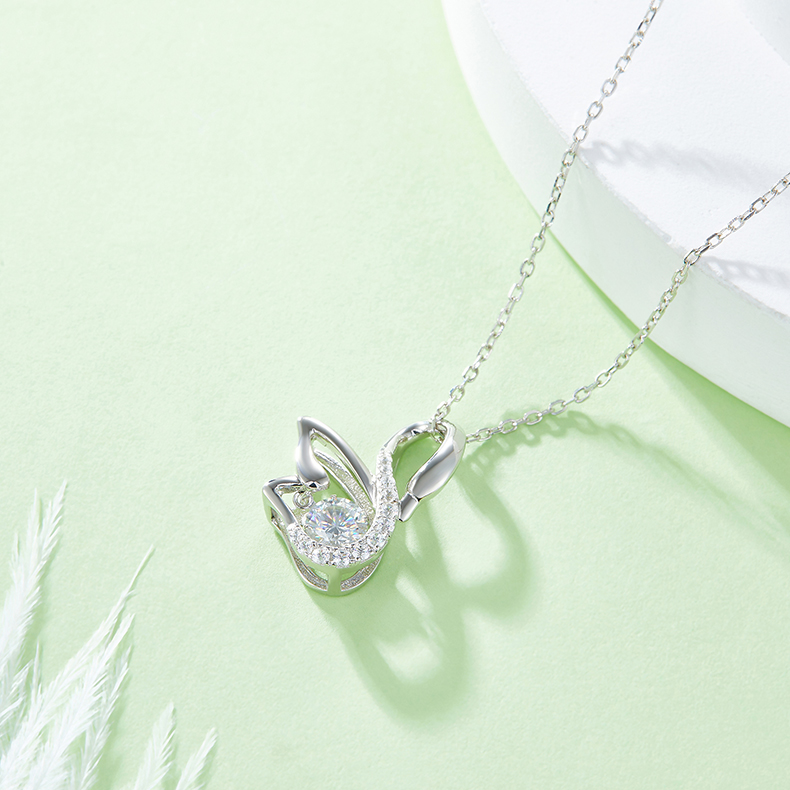 Set With Top-quality Moissanite, This Luxurious And Fashionable Light Luxury Trend Jewelry
