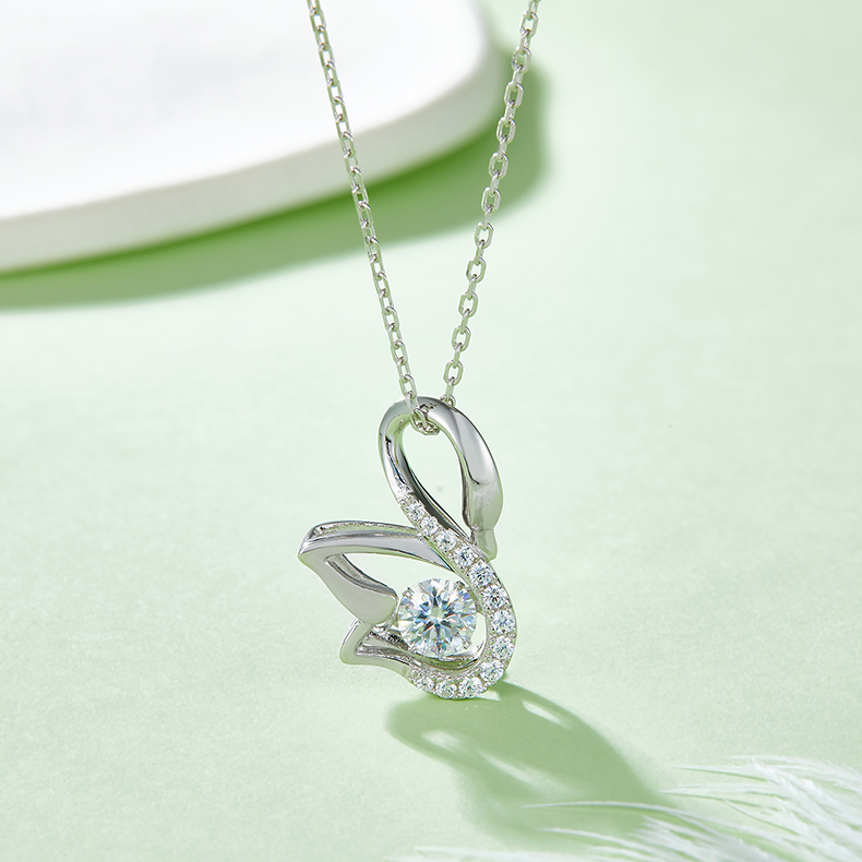 Set With Top-quality Moissanite, This Luxurious And Fashionable Light Luxury Trend Jewelry