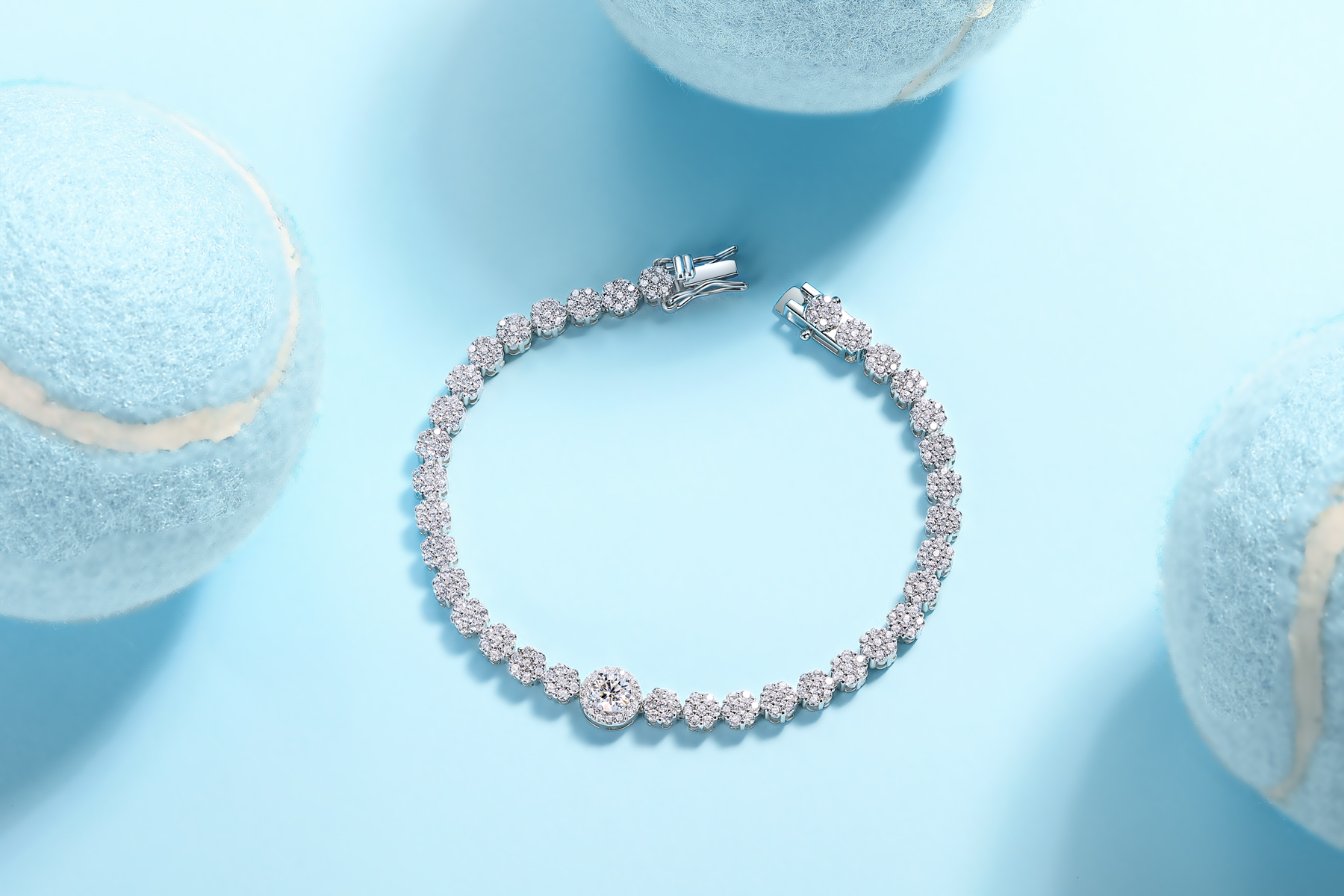 Set With Top-quality Moissanite, This Luxurious And Fashionable Light Luxury Trend Jewelry