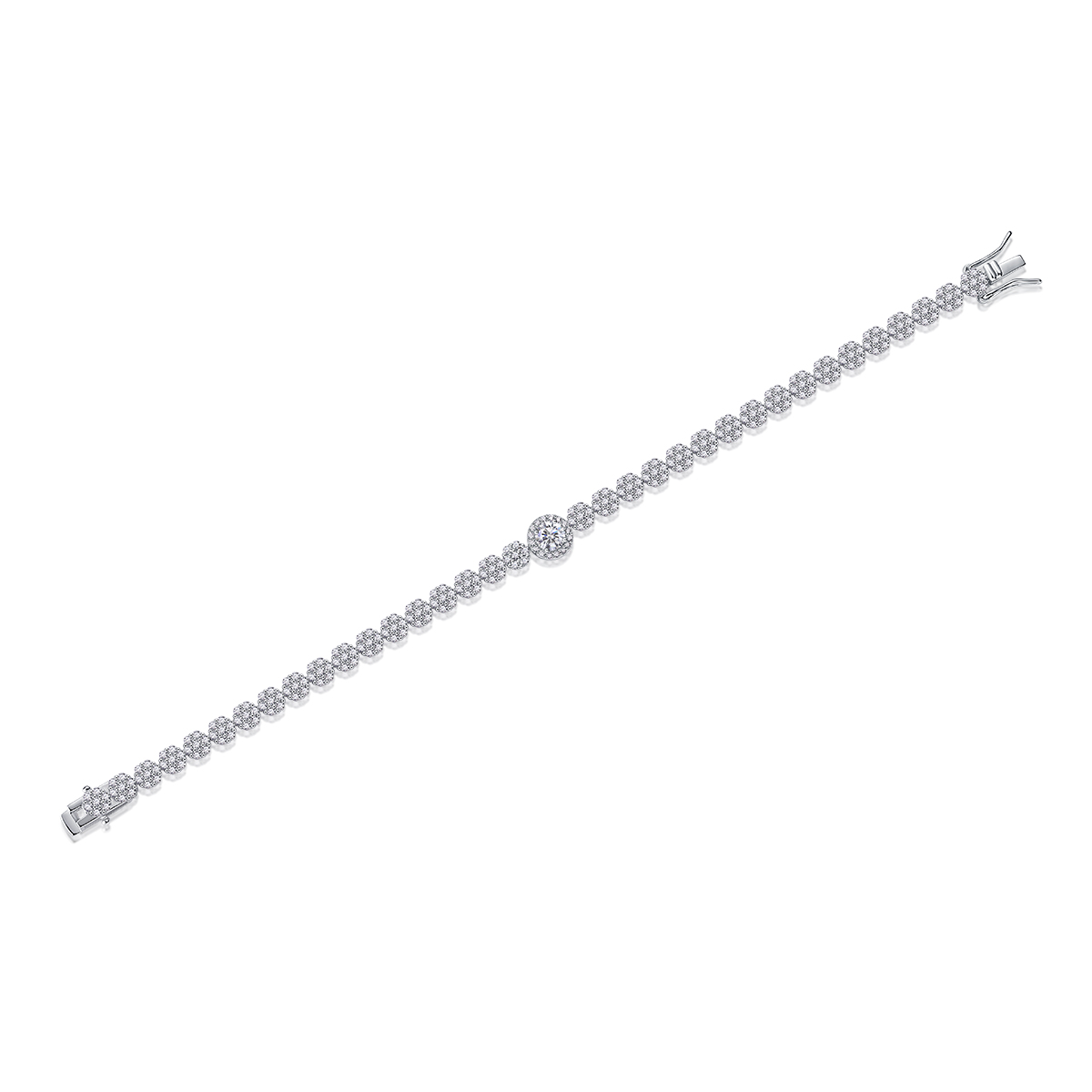Set With Top-quality Moissanite, This Luxurious And Fashionable Light Luxury Trend Jewelry