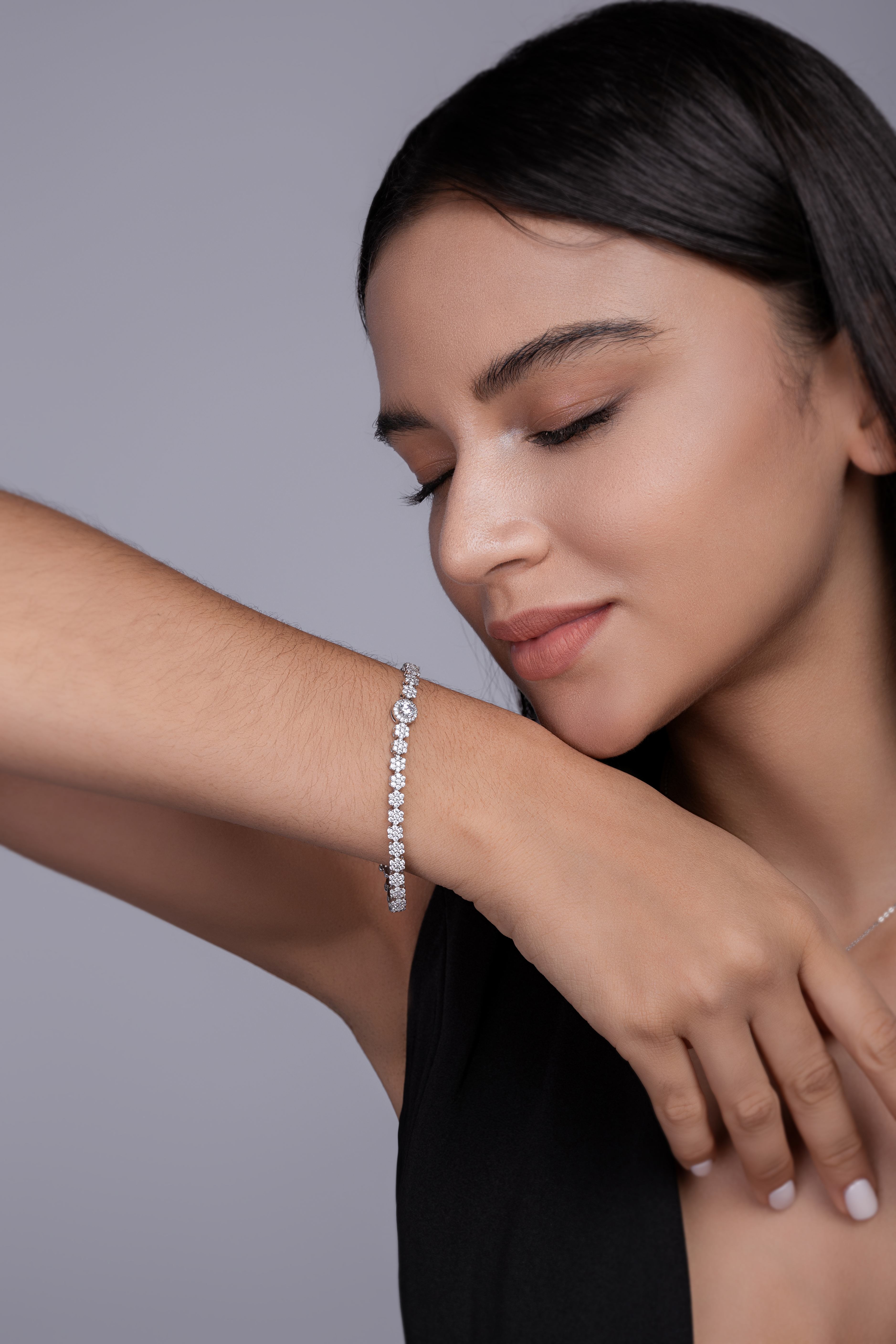 Set With Top-quality Moissanite, This Luxurious And Fashionable Light Luxury Trend Jewelry