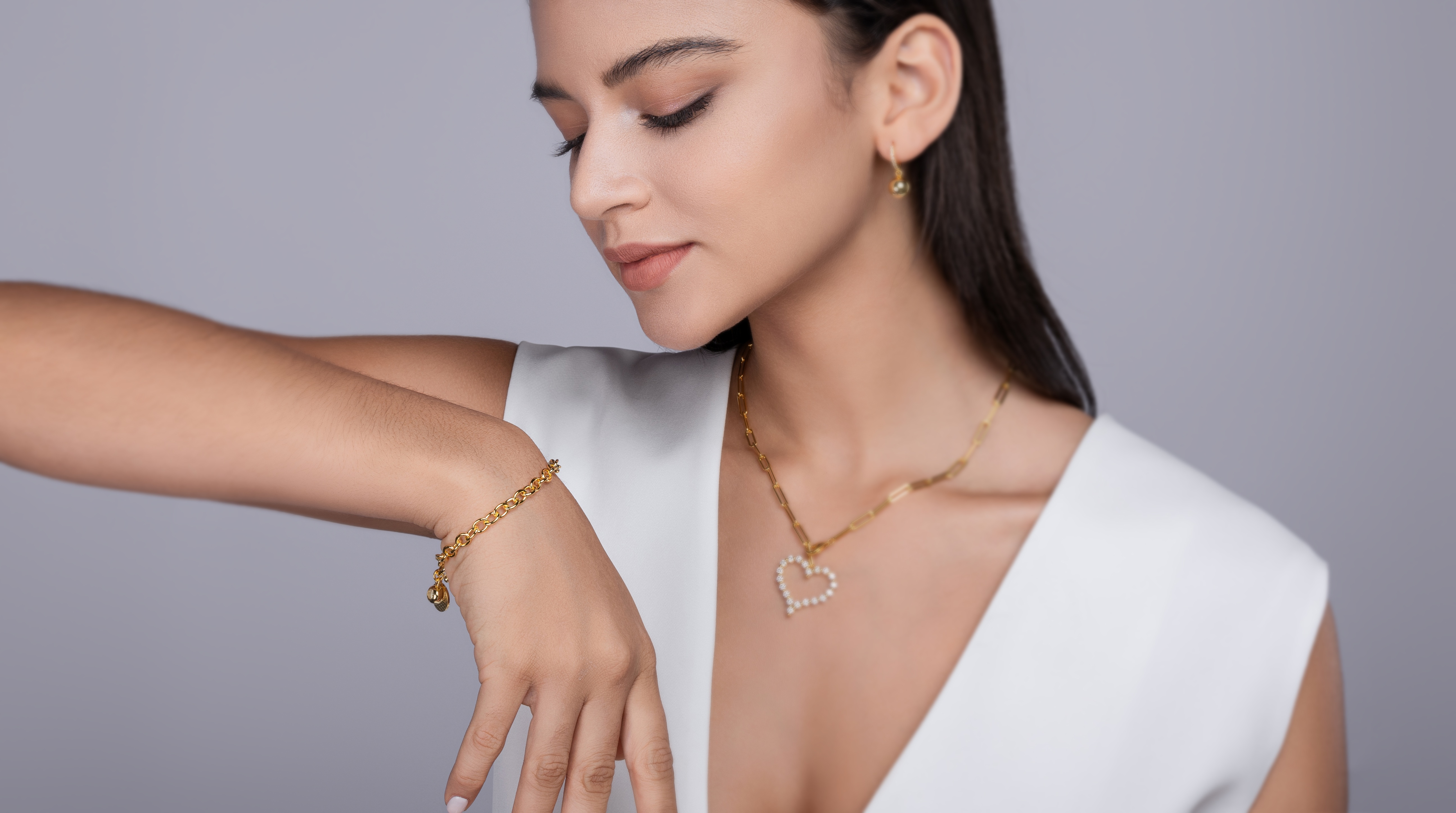 Set With Top-quality Moissanite, This Luxurious And Fashionable Light Luxury Trend Jewelry