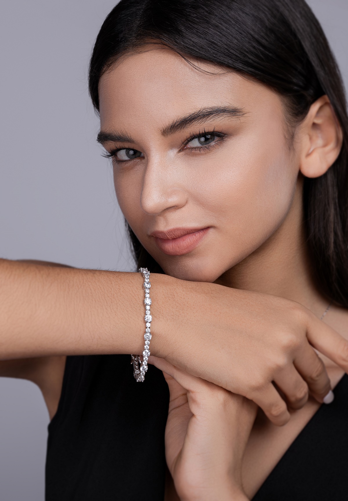 Set With Top-quality Moissanite, This Luxurious And Fashionable Light Luxury Trend Jewelry