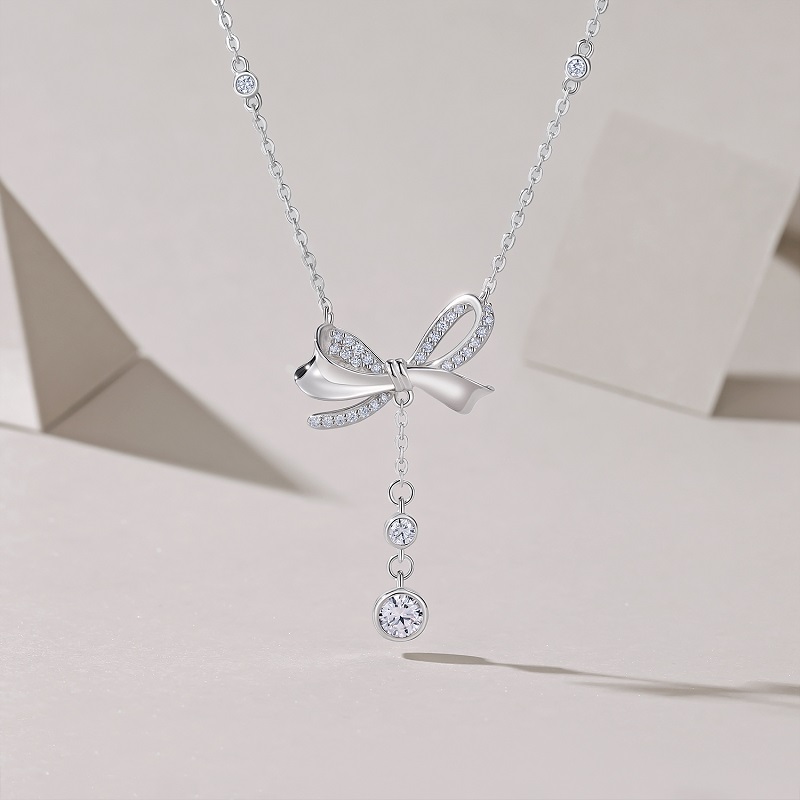 Set With Top-quality Moissanite, This Luxurious And Fashionable Light Luxury Trend Jewelry