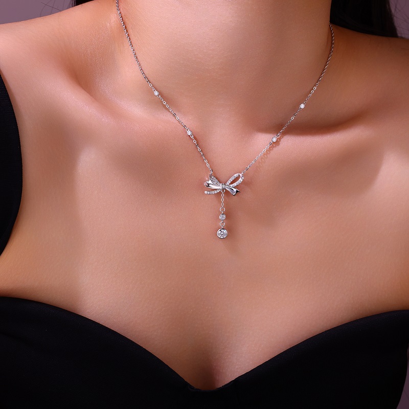 Set With Top-quality Moissanite, This Luxurious And Fashionable Light Luxury Trend Jewelry