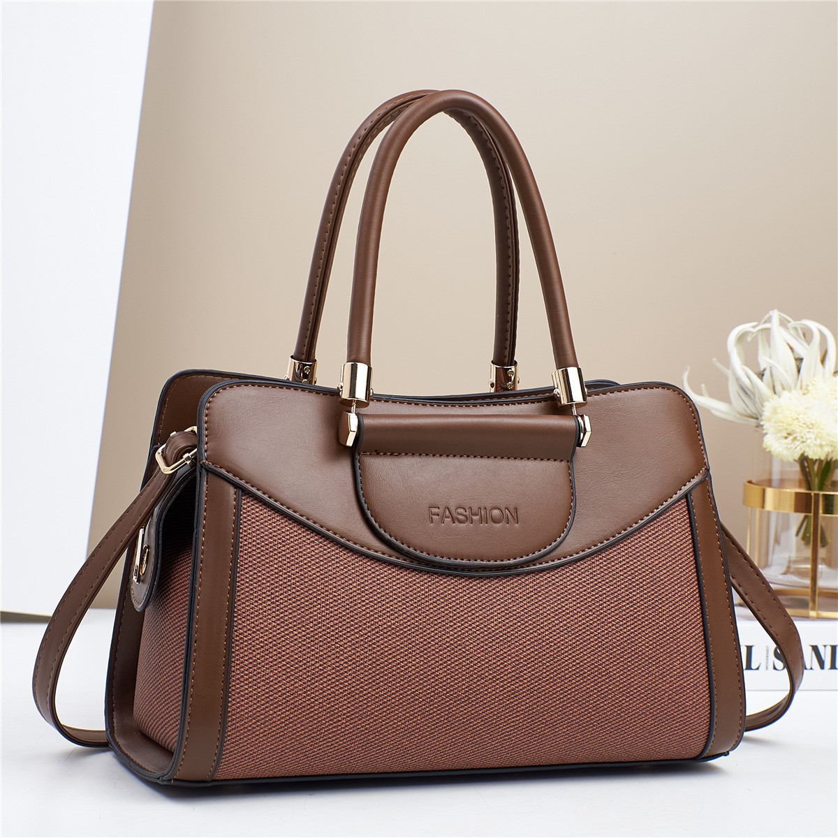 Shoulder Bag Internet-famous Versatile For Commuting Fashionable And Trendy Elegant And