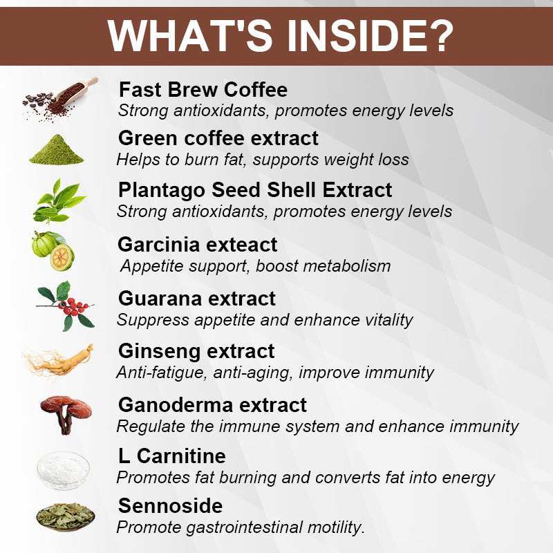 Slimming Weight Loss Instant Coffee Weight Control Coffee