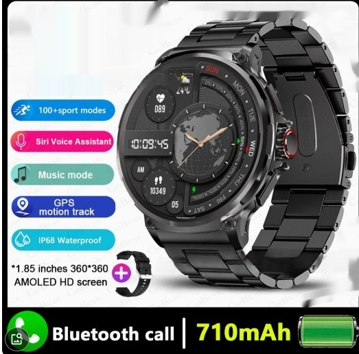 Pametni sat sa Bluetooth praćenjem otkucaja srca i praćenjem fitnesa