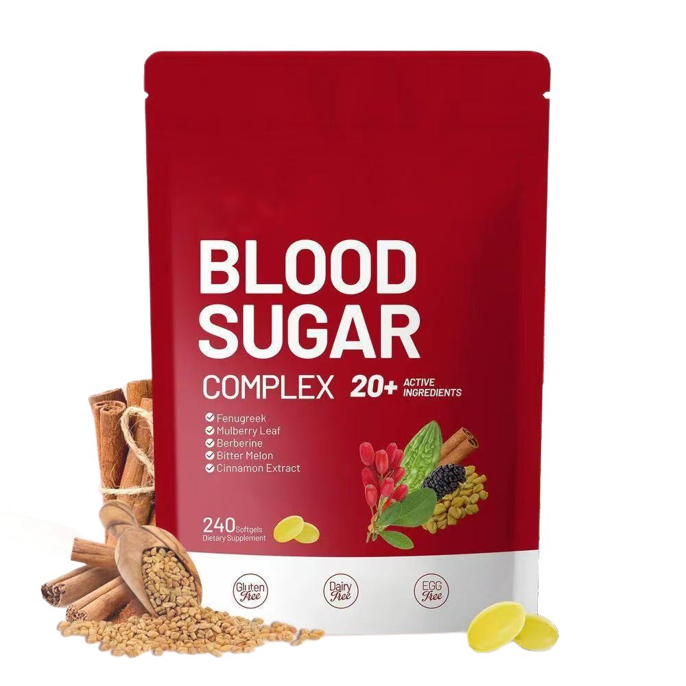 Softgel Blood Sugar Complex Compound