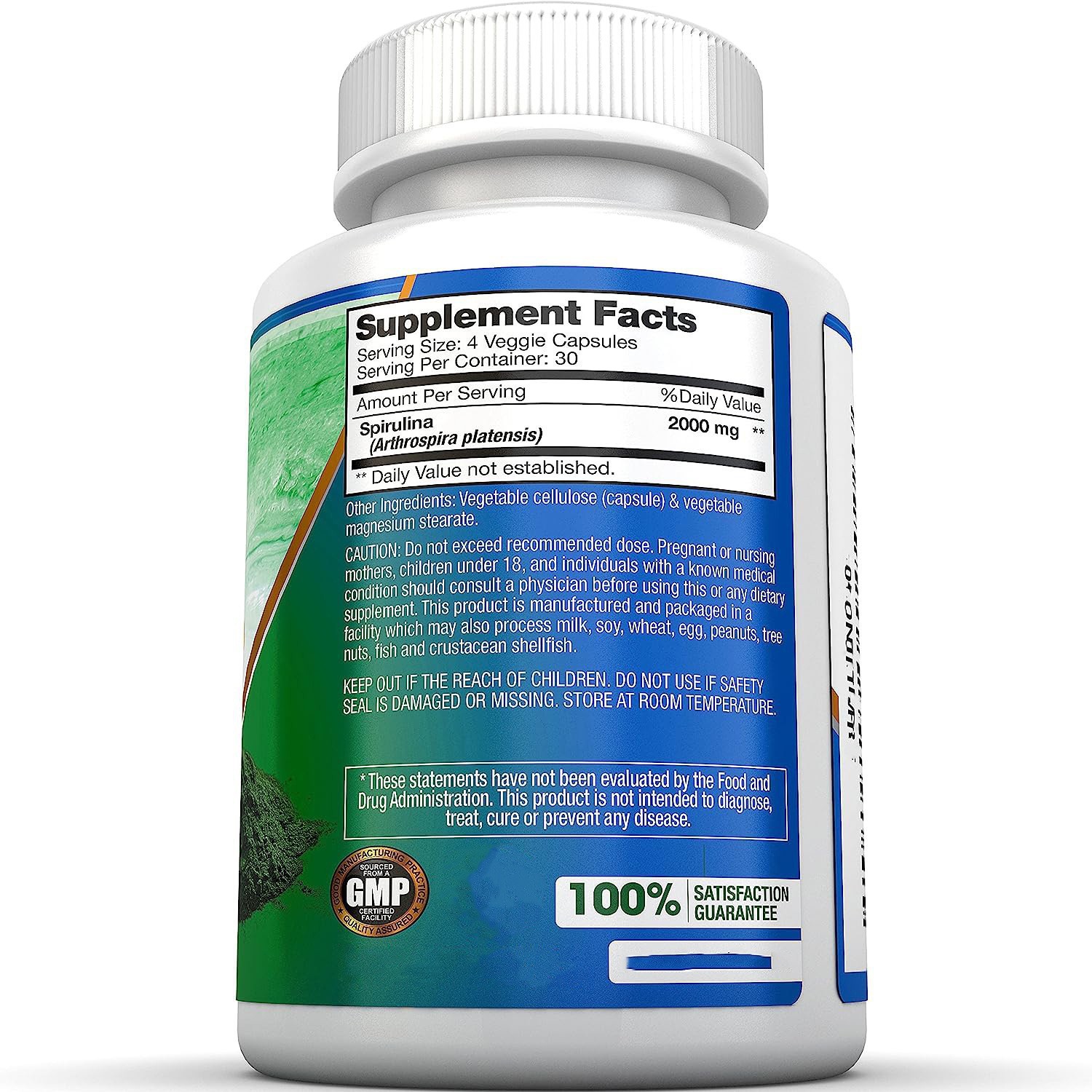 Spirulina-Kapseln 120 Kapseln