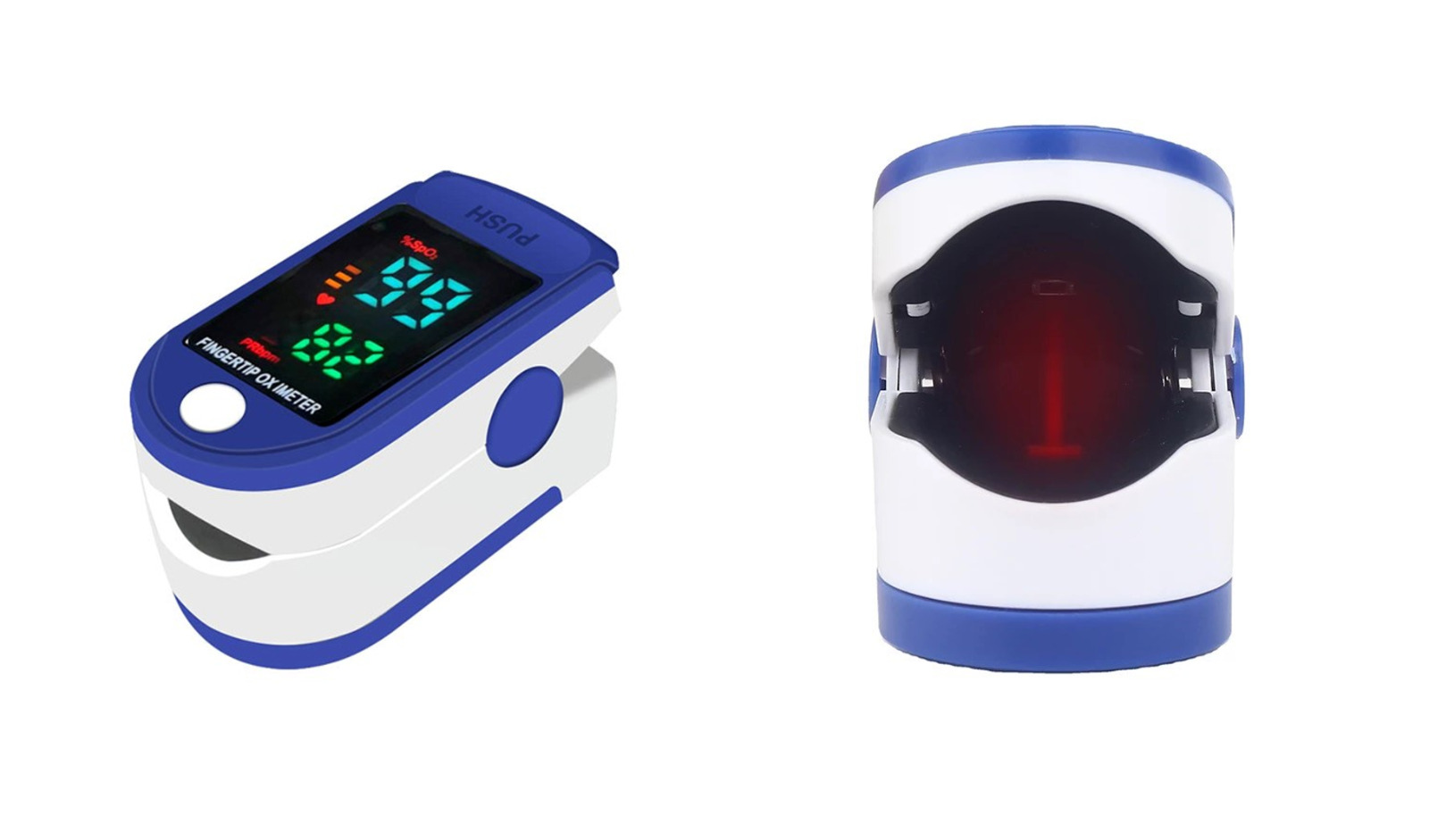 SpO2 Finger Pulse Oximeter, Blood Oxygen & Pulse Rate Monitor