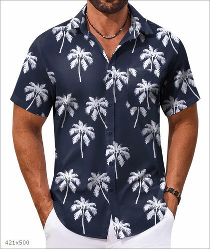 Sports 3D Printed Shirt, Casual, Breathable, Quick-drying, Casual Vacation Fashion