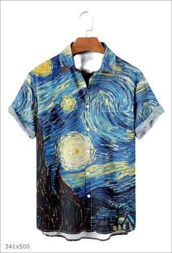 Sports 3D Printed Shirt, Casual, Breathable, Quick-drying, Casual Vacation Fashion