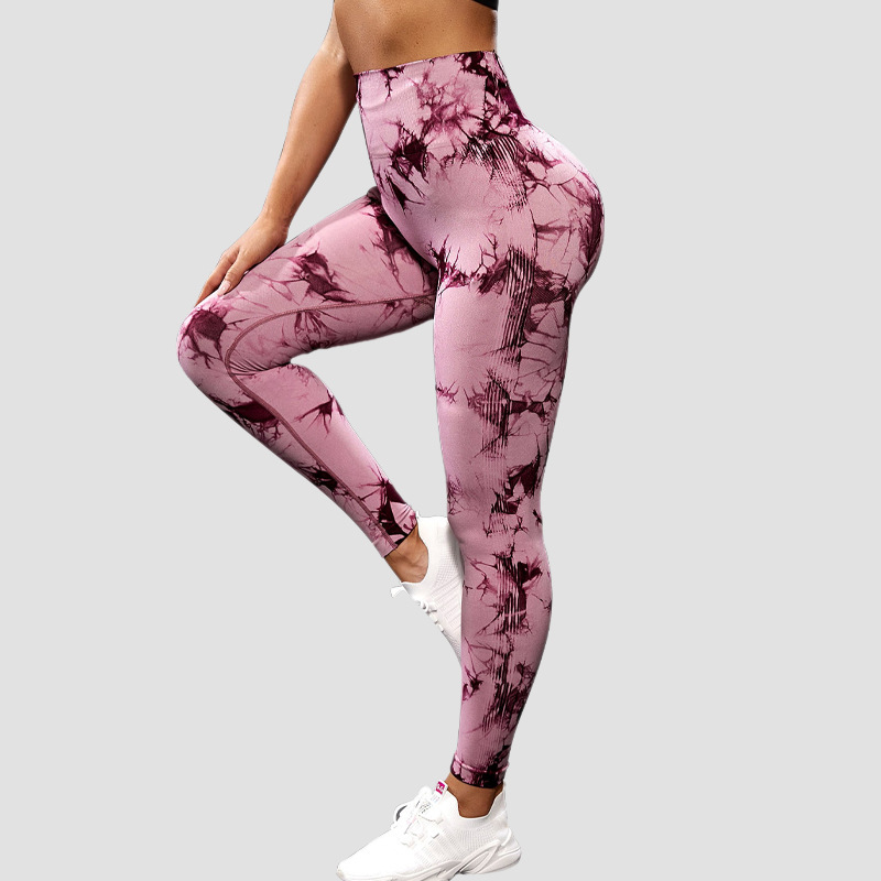 Sports Trousers Skinny Peach Hip Raise High Waist