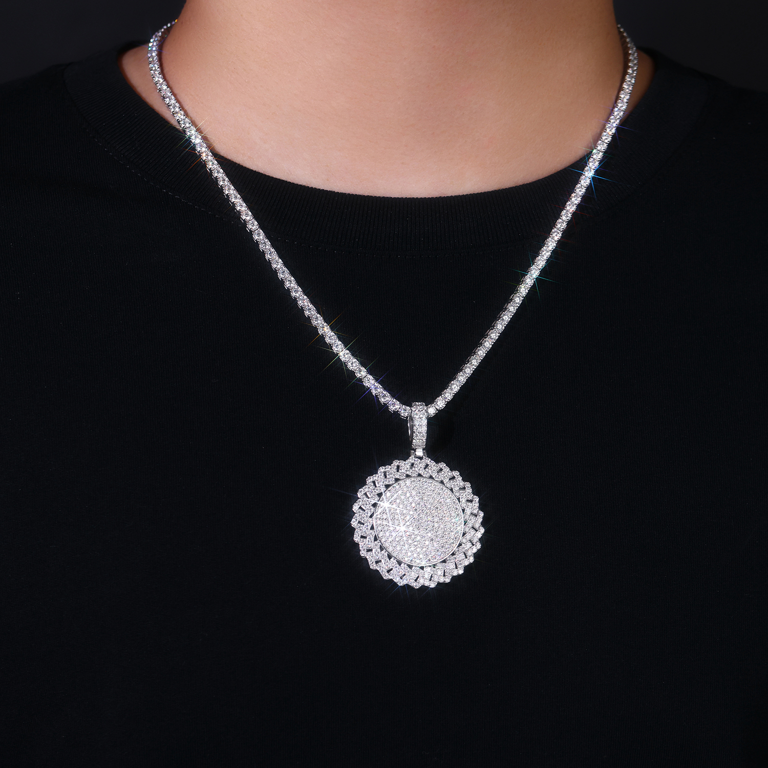 Star Encirclement - A Fashionable And Trendy Necklace Pendant Set With Top-quality