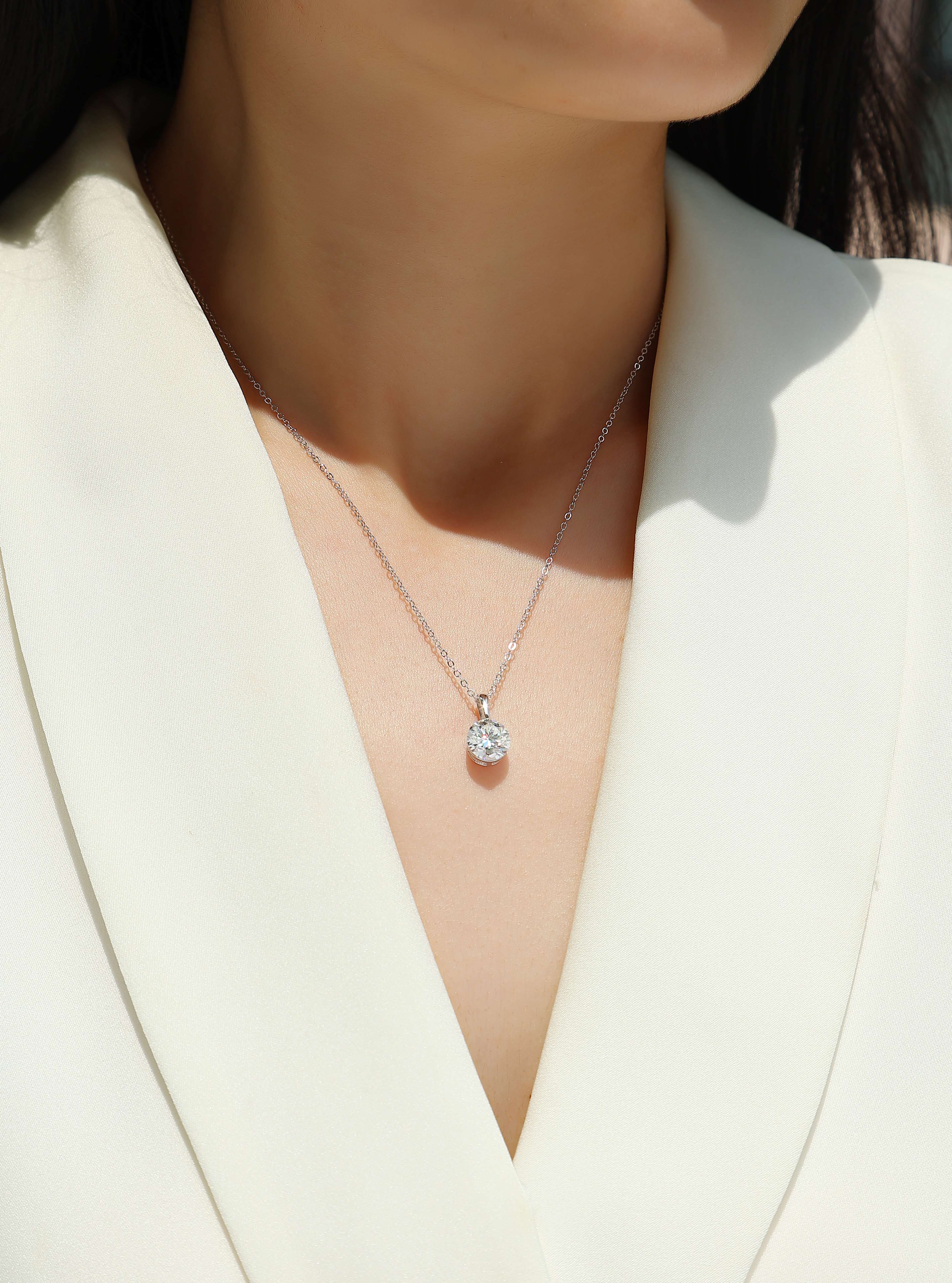 Star Necklace - A Fashionable And Light Luxury Jewelry Pendant Necklace Set With