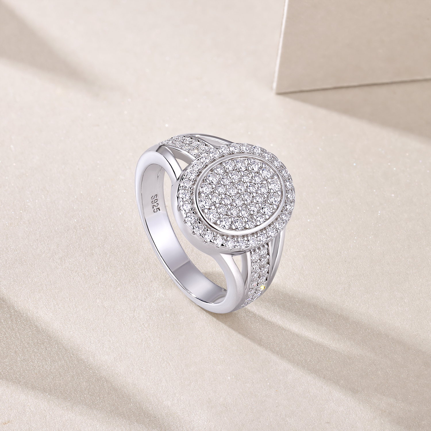 Starlight - Men's Ring, Diamond Ring And Wedding Ring Set With Top-quality Moissanite
