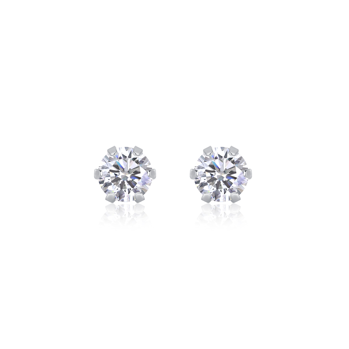 Starlight Solo Dance - Premium Moissanite Luxury Fashion Light Luxury Jewelry Silver Stud