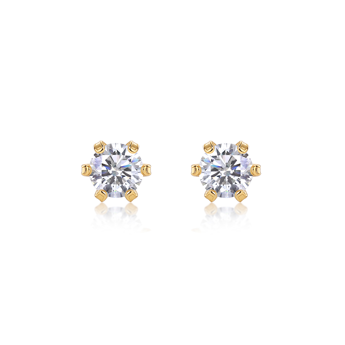 Starlight Solo Dance - Premium Moissanite Luxury Fashion Light Luxury Jewelry Silver Stud