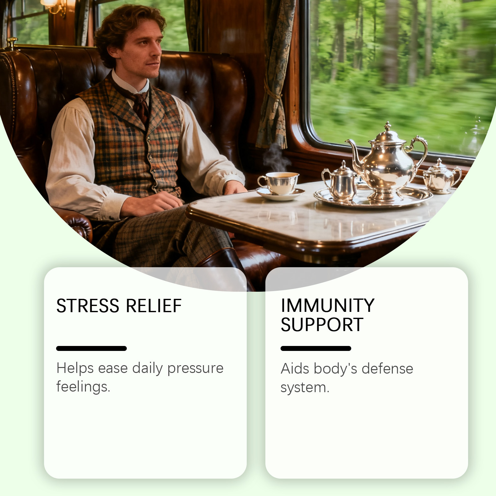 Stressabbauender Kräutertee