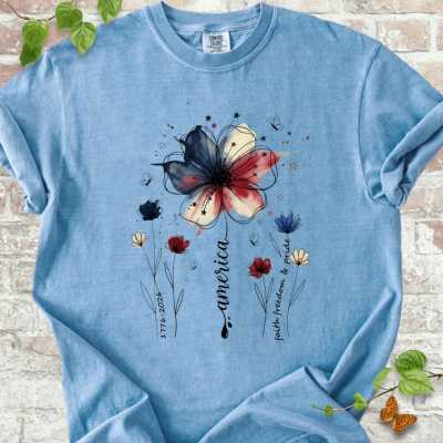 Summer Loose Short Sleeves T-shirt Men's And Women's Round Neck