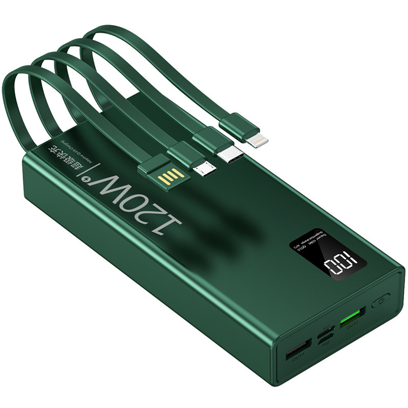 Super Fast Charge Two-way Portable Battery For Mobile Phones Intelligent Digital Display
