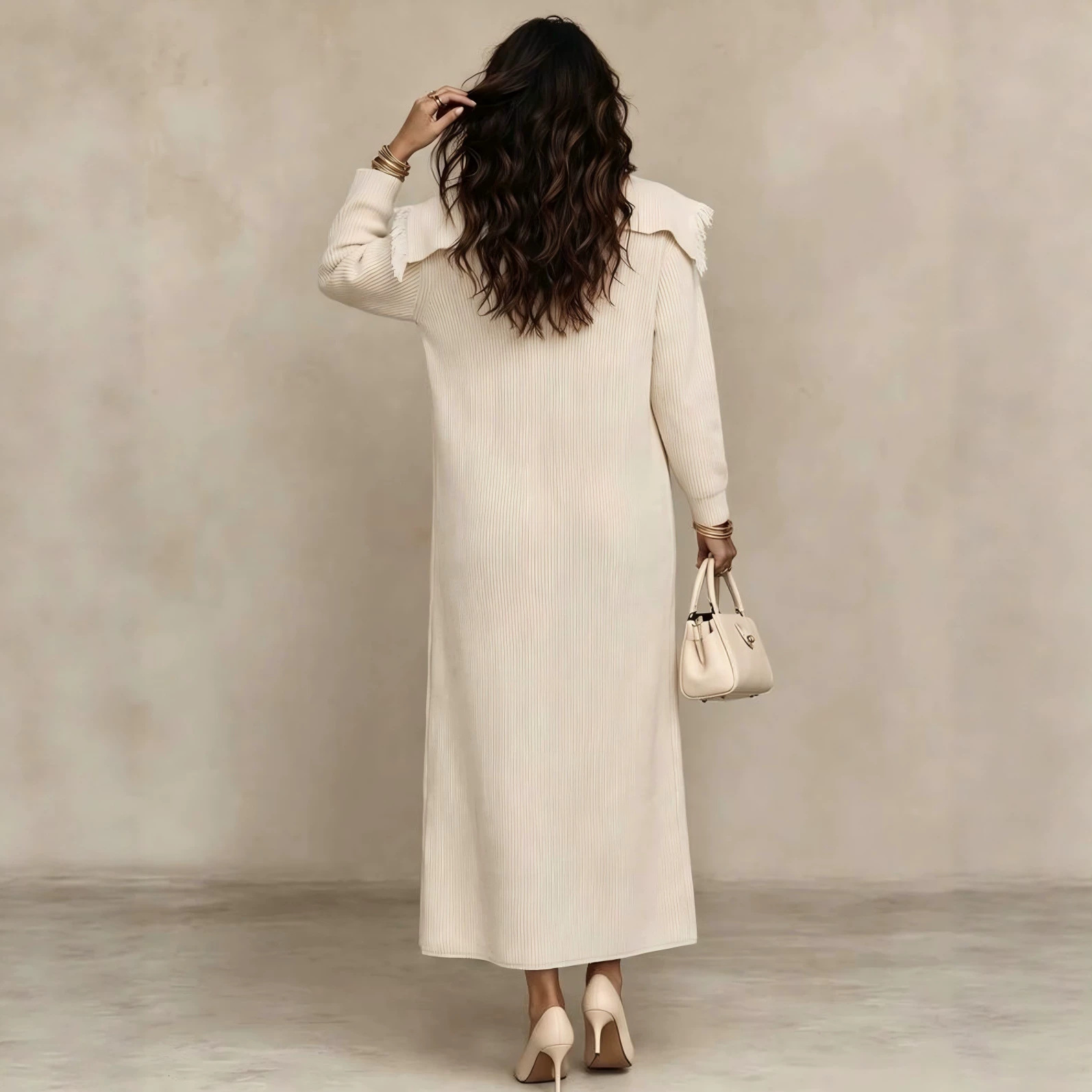 Tassel Cardigan Coat