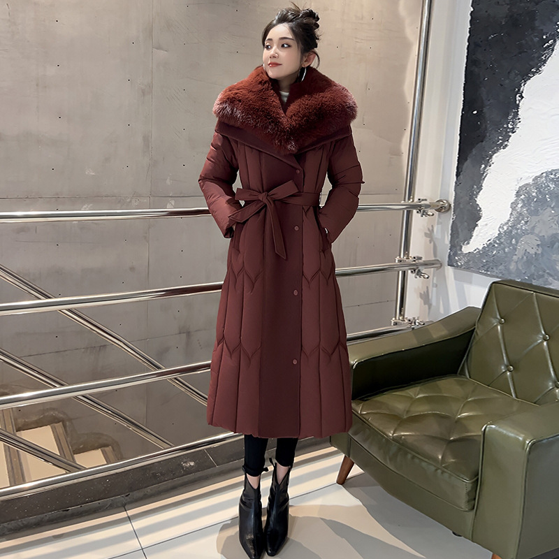 Temperament Plus Size Fashionable Elegant Cotton-padded Jacket
