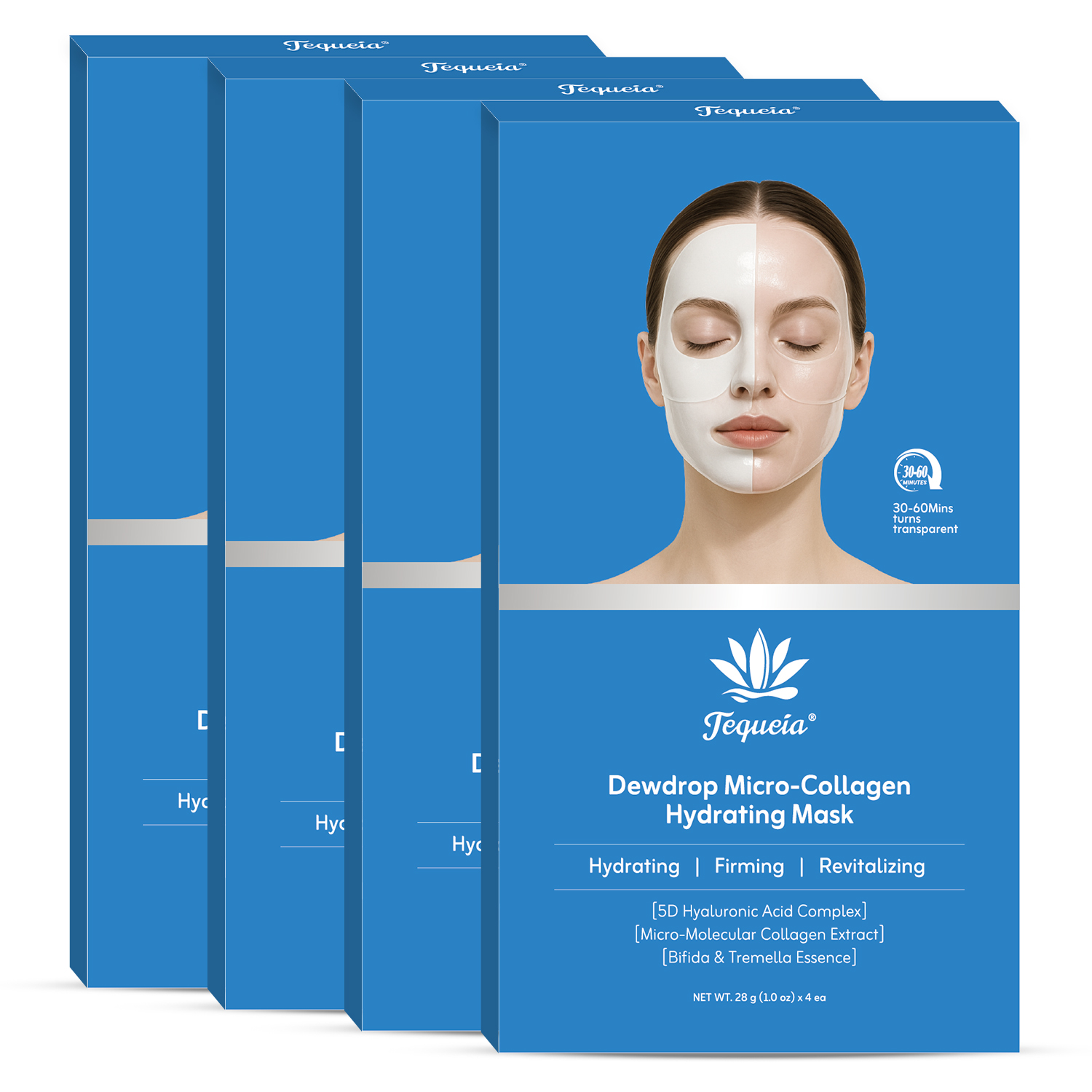 TEQUEIA Collagen Night Wrapping Mask - Bifida Ferment & Pro-Xylane Barrier Recovery For