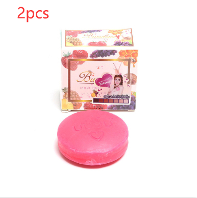 Thai Bumebime Handmade Soap White Natural Soap Whitening Bath and Body Engineering Fruit